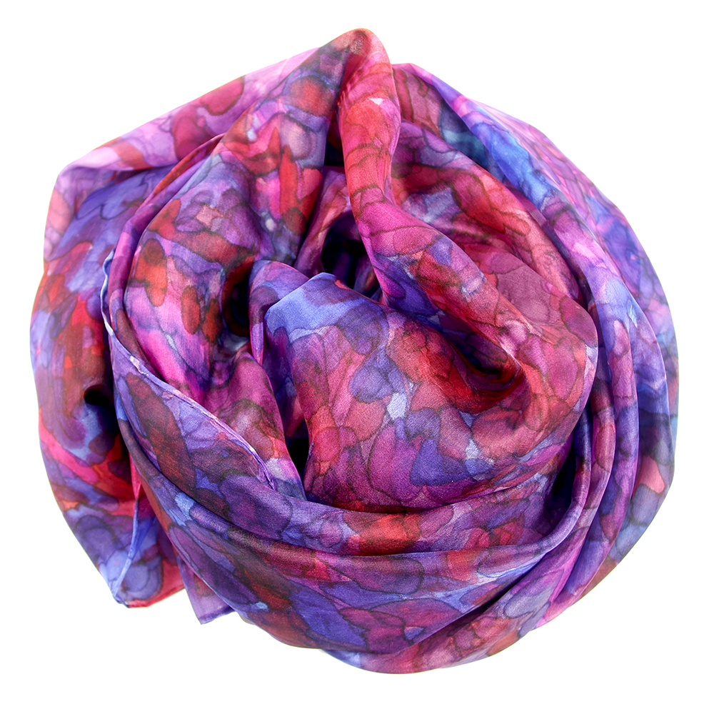 Hand Painted Silk Scarves Exclusive Colorful Colorsofellen   100 082 1 