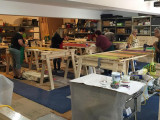 3-daagse workshop experimenteel zijde schilderen in Middle Grove New York