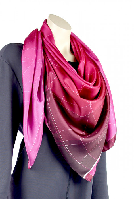 Zijden sjaal | Colori | 800-536 | 130x130 cm