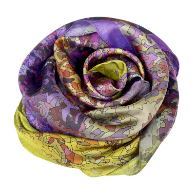 Sjaals | Inspired by Monet | 800-510 | 65x65 cm