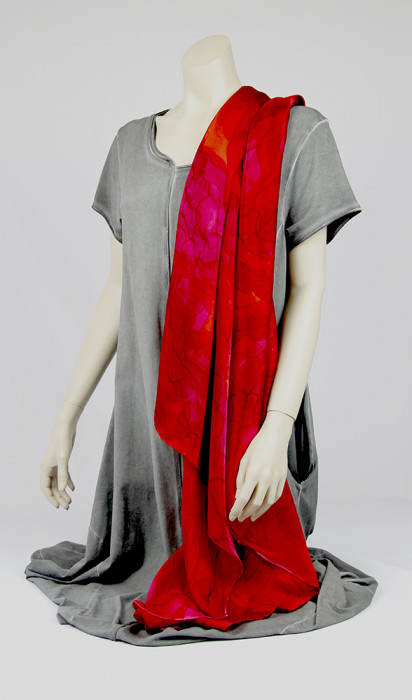  Satin silk scarf 120-004