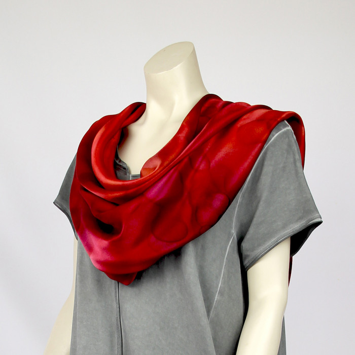  Satin silk scarf 120-006