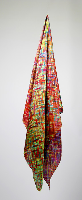  Satin silk scarf 120-011