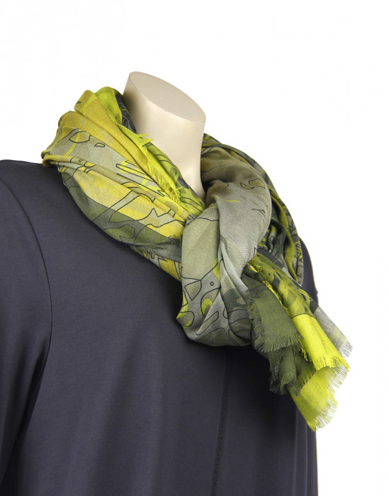  Squir | Cashmere with Modal scarf |/shawl  | 1700-018