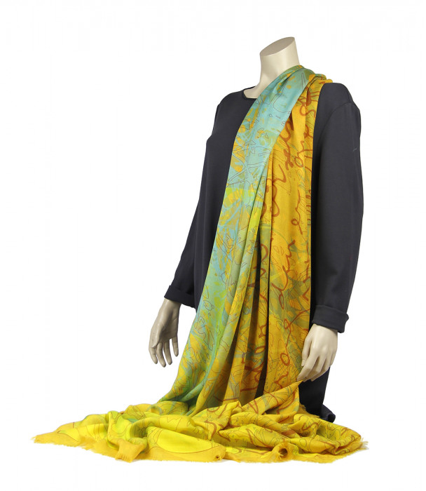  Squir | Cashmere with Modal scarf |/shawl  | 1700-020