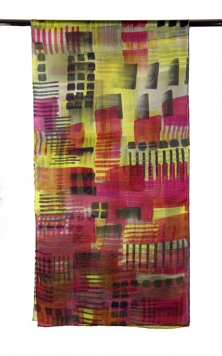  Silk scarf | Hand painted | 180x45 cm | 100-305