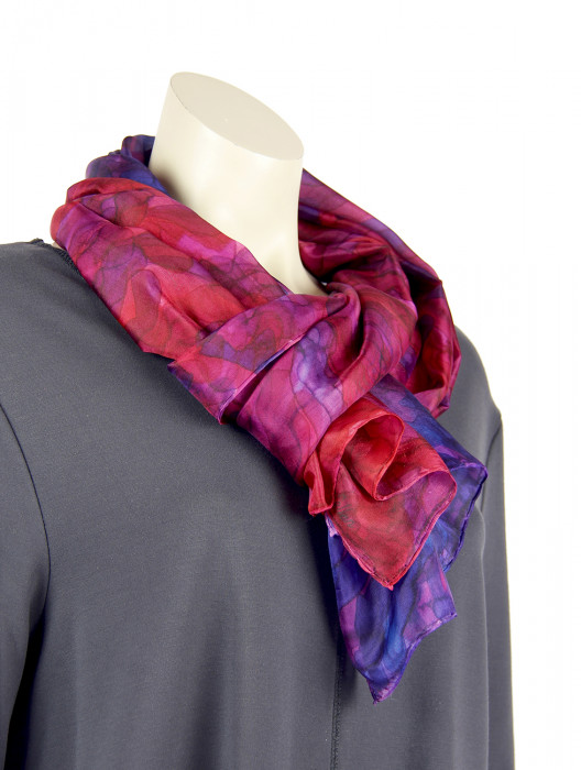  Silk scarf | Hand painted | 180x45 cm | 100-309
