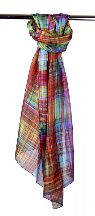  Silk scarf | Hand painted | 180x45 cm | 100-311