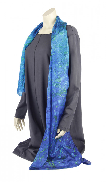 Zijden sjaal | Handbeschilderd | 180x45 cm | 100-315