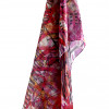 Zijden sjaal | Handbeschilderd | 180x90 cm | 100-306