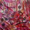 Zijden sjaal | Handbeschilderd | 180x90 cm | 100-306