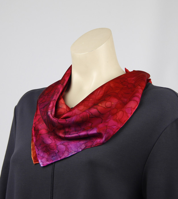  Satin silk scarf 130-004
