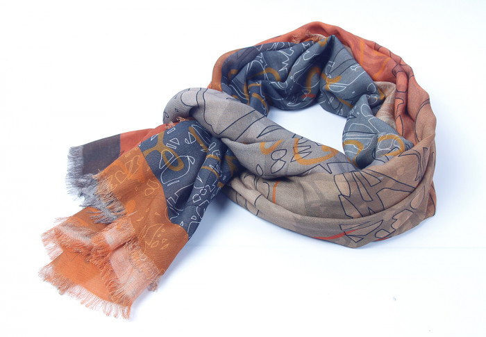  Squir | Cashmere with Modal scarf |/shawl  | 1700-024