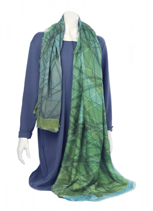  Cashmere with Modal scarf |/shawl  | 1700-031