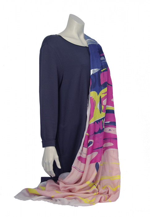  Cashmere with Modal scarf |/shawl  | 1700-025
