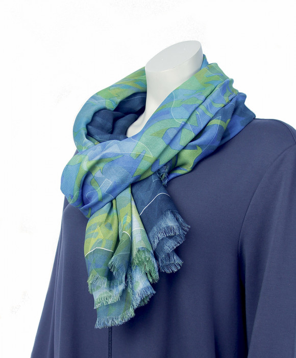  Cashmere with Modal scarf |/shawl  | 1700-026