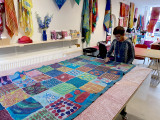 The making of a beautiful blanket