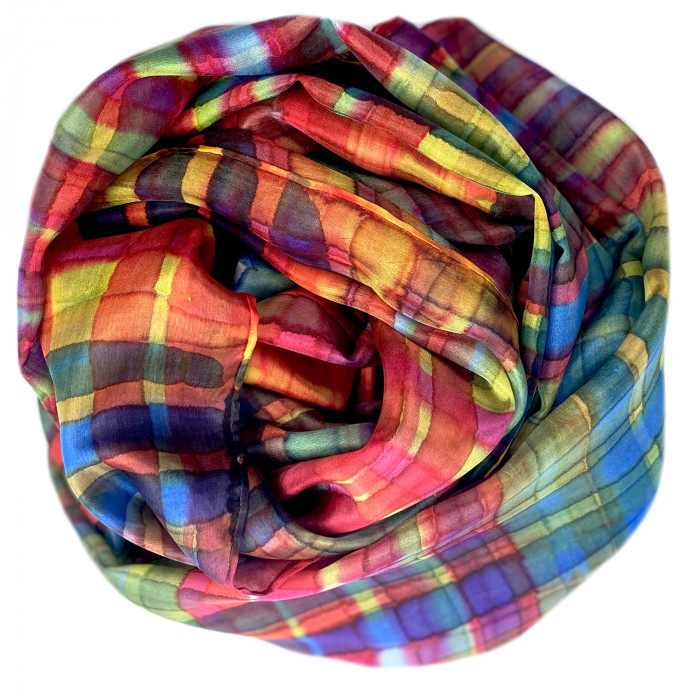  Silk scarf | Hand painted | 180x45 cm | 100-358
