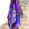 Zijden sjaal | Handbeschilderd | 180x45 cm | 100-359