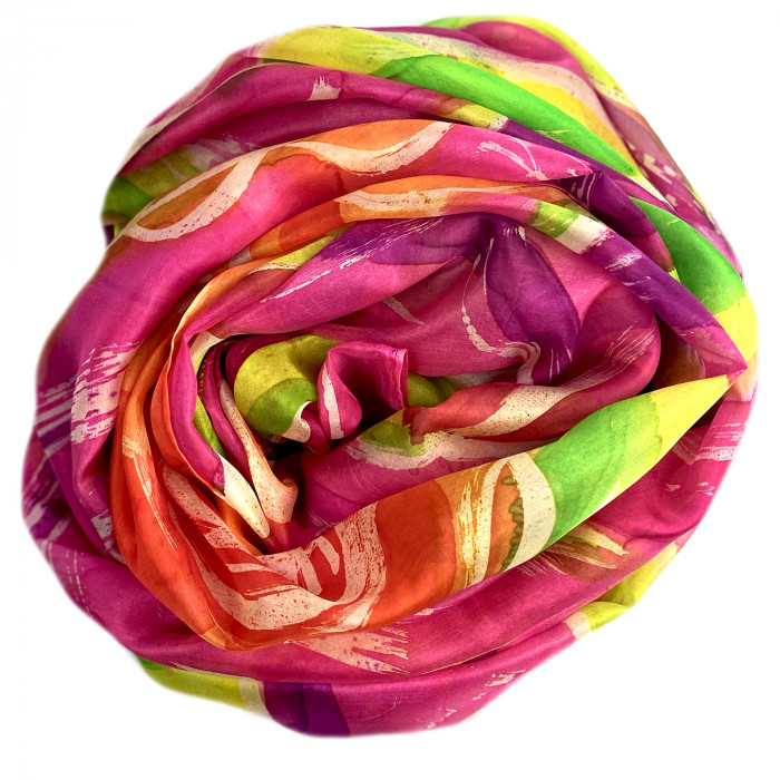  Silk scarf | Hand painted | 180x90 cm | 100-361