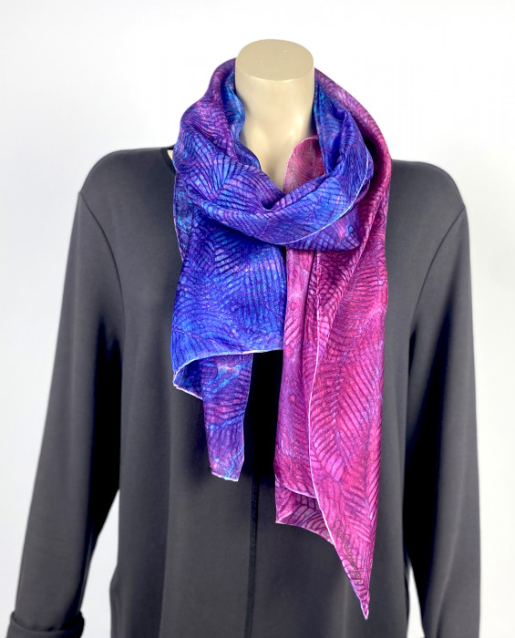  Silk scarf | Hand painted | 180x45 cm | 100-362