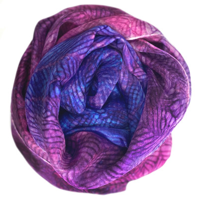 Sjaals | Handbeschilderd | 180x45 cm | 100-362