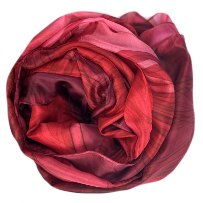 Sjaals | Handbeschilderd | 180x90 cm | 100-367