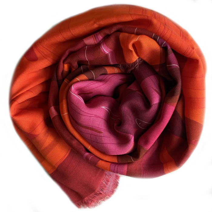  Cashmere with Modal scarf |/shawl  | 1700-037