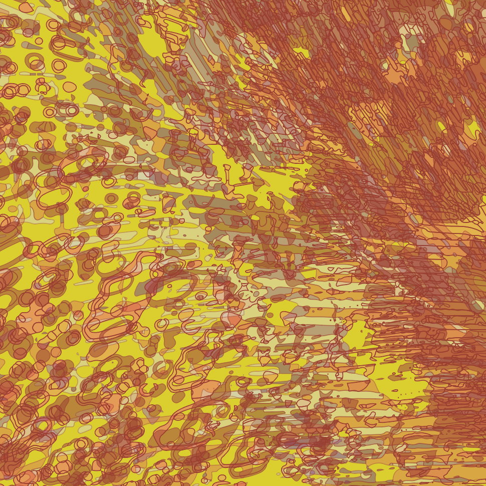 [263] veer geel:oranje silk