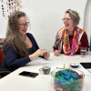 Workshops Zsofia en Ellen - Combineer hoeden vilten met zijde schilderen