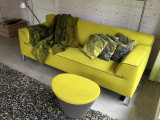 Grand Foulard and Cushions Inspired by Tree Roots
