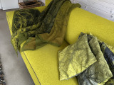 Grand Foulard and Cushions Inspired by Tree Roots