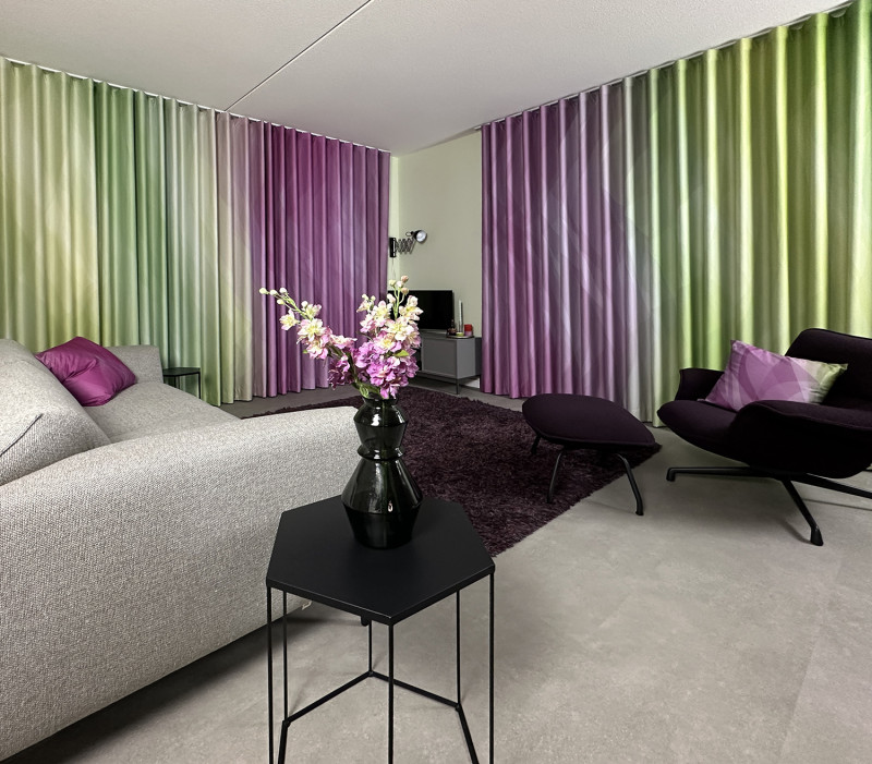 Gordijnen op maat voor een nieuw appartement