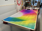 A Colourful Wedding Dress, Made to Measure