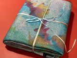 Farewell Shroud with Floral Motif, Inspired by a Favorite Dress