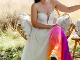 A Colourful Wedding Dress, Made to Measure