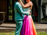 A Colourful Wedding Dress, Made to Measure