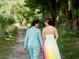 A Colourful Wedding Dress, Made to Measure