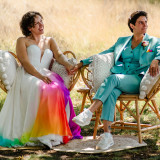 A Colourful Wedding Dress, Made to Measure