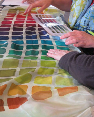 Silk Painting in the Netherlands