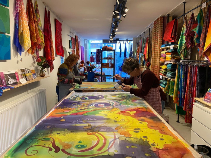  Online workshop Experimental Silk Painting January 21st 2026