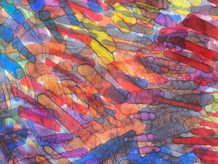  Online workshop Experimental Silk Painting January 21st 2026