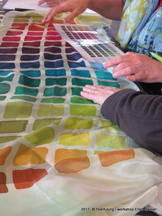  Online workshop Experimental Silk Painting January 21st 2026