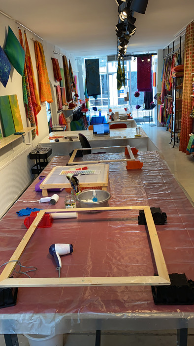  Online workshop Experimental Silk Painting January 21st 2026