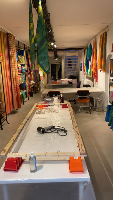  Online workshop Experimental Silk Painting January 21st 2026