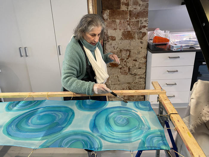  Online workshop Experimental Silk Painting January 21st 2026