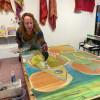  Online workshop Experimental Silk Painting January 21st 2026