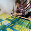  Online workshop Experimental Silk Painting January 21st 2026