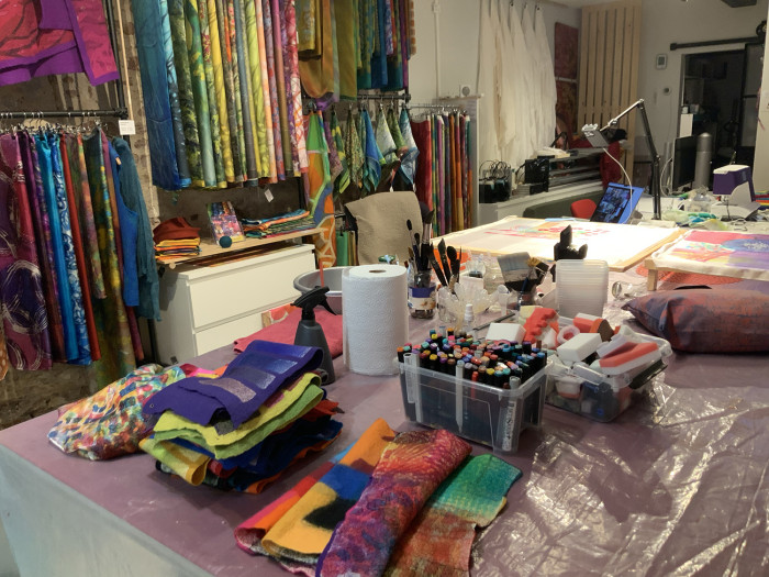  Online workshop Experimental Silk Painting January 21st 2026
