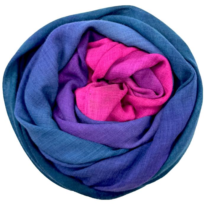 Wollen omslagdoek 100% Wol Etamine sjaal | 1800-001